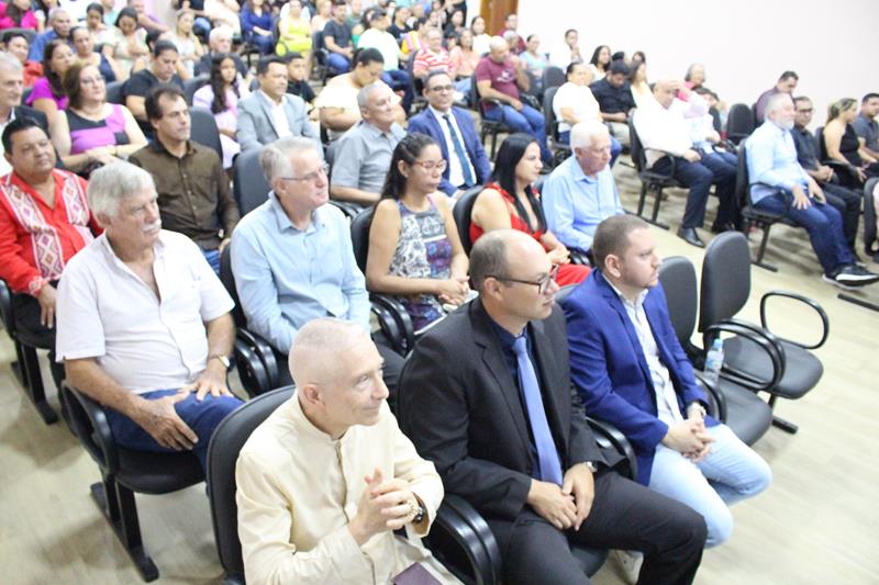 Sessão solene de abertura do ano legislativo de 2024 na Câmara de Coronel Sapucaia