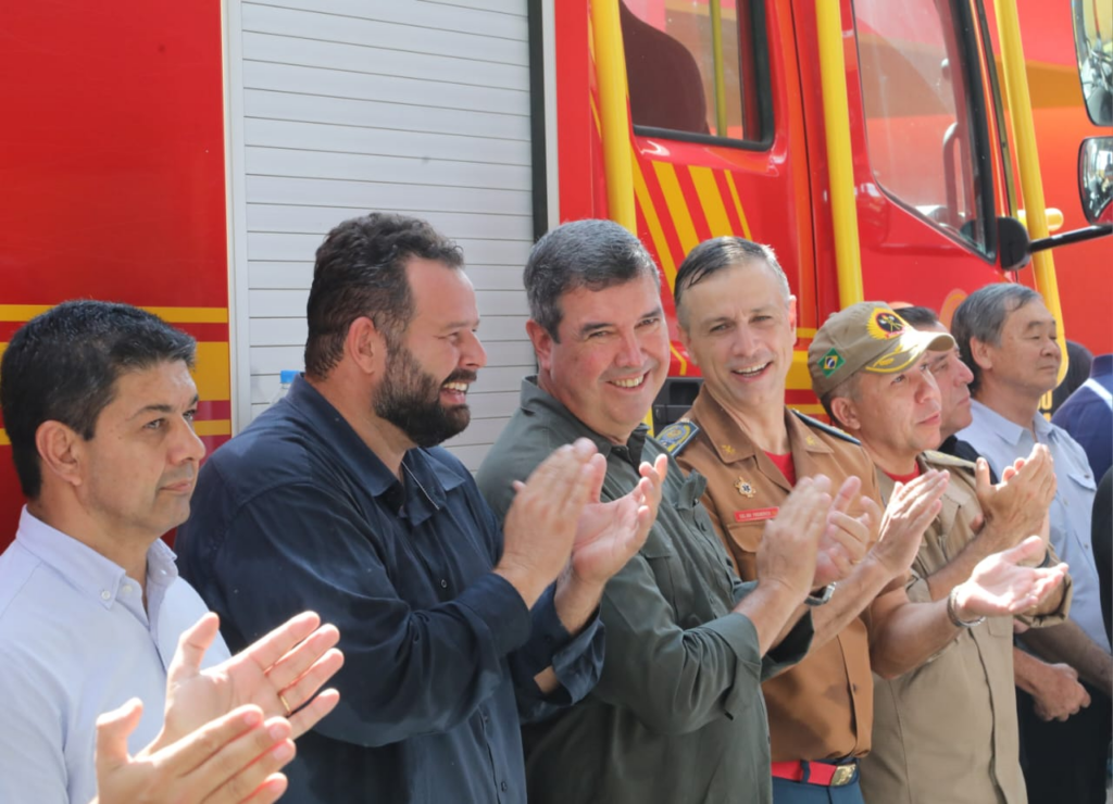 Para reforçar combate a incêndios no Pantanal, Governo de MS inaugura Corpo de Bombeiros em Miranda