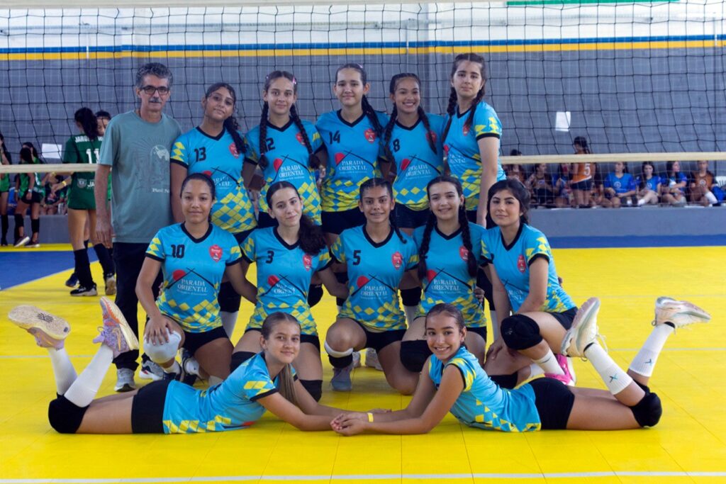 Voleibol feminino de Naviraí disputou os Jogos da Amizade na Capital do Estado